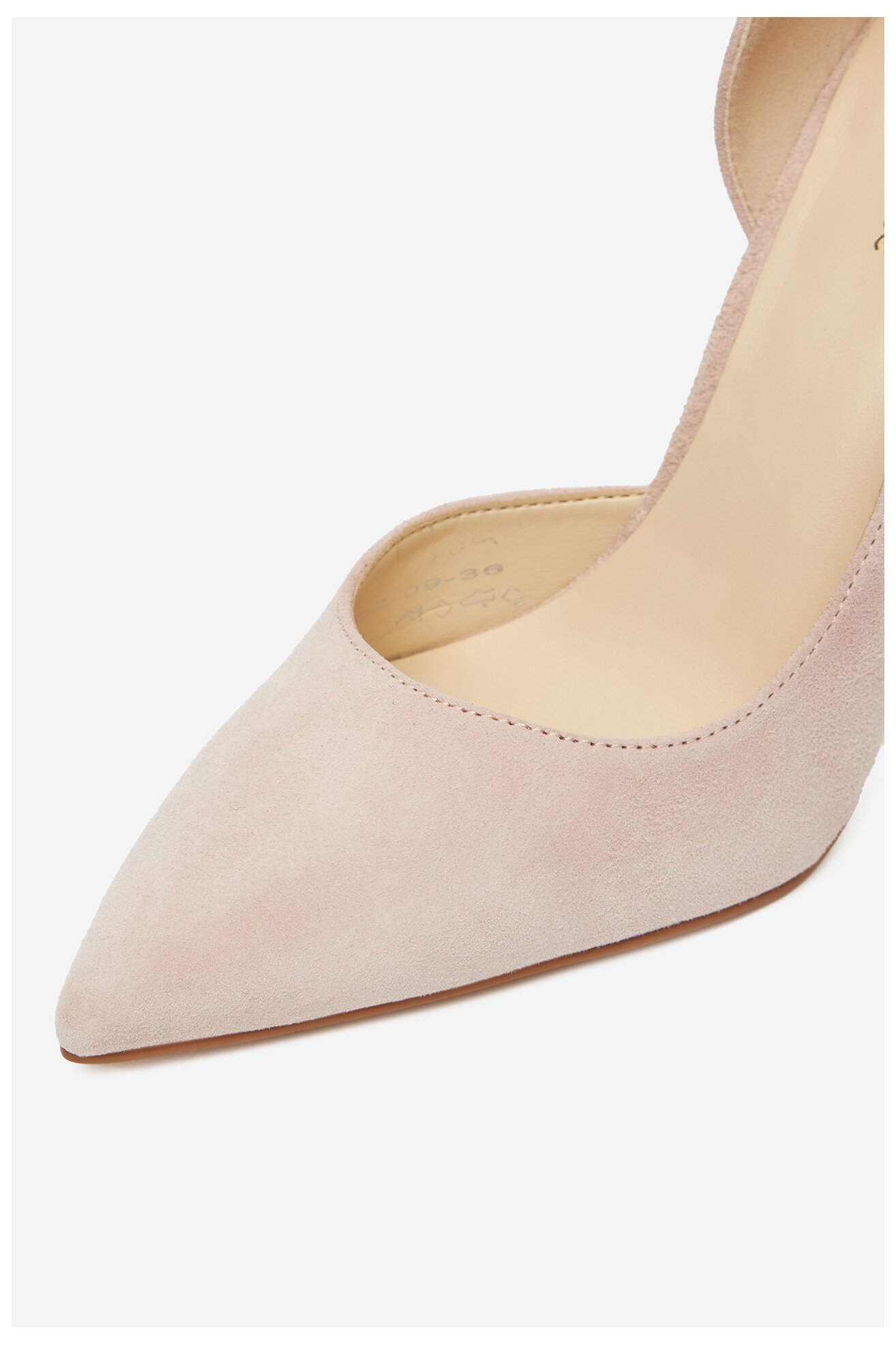 Pantofi cu toc DeeZee DZ-09A BEJ