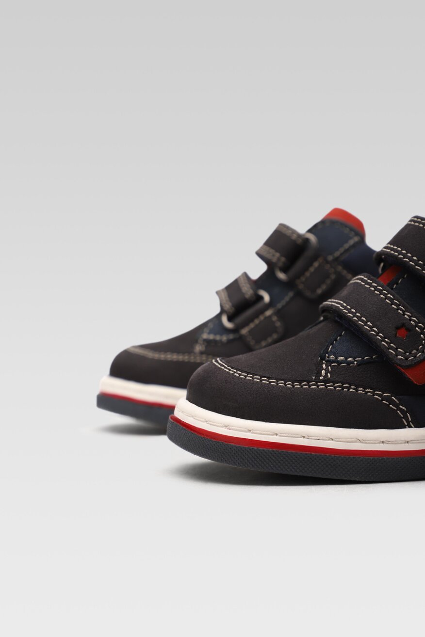 
                Lasocki Kids - Skórzane półbuty granatowe - 5903698824796