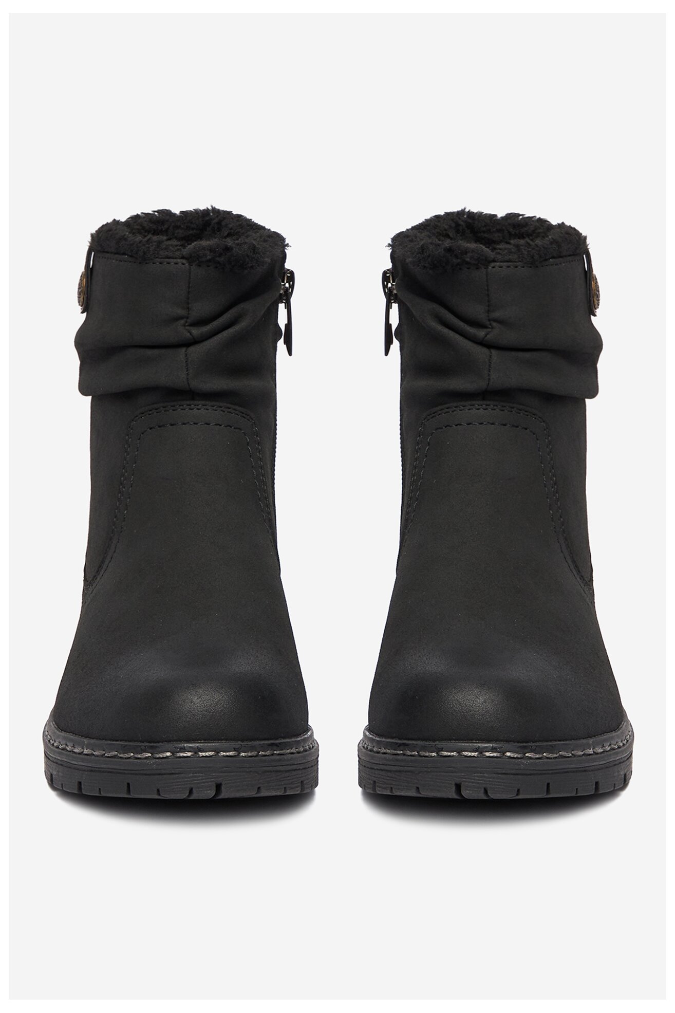 Botki Clara Barson CEO-CORNY H221008 Czarny