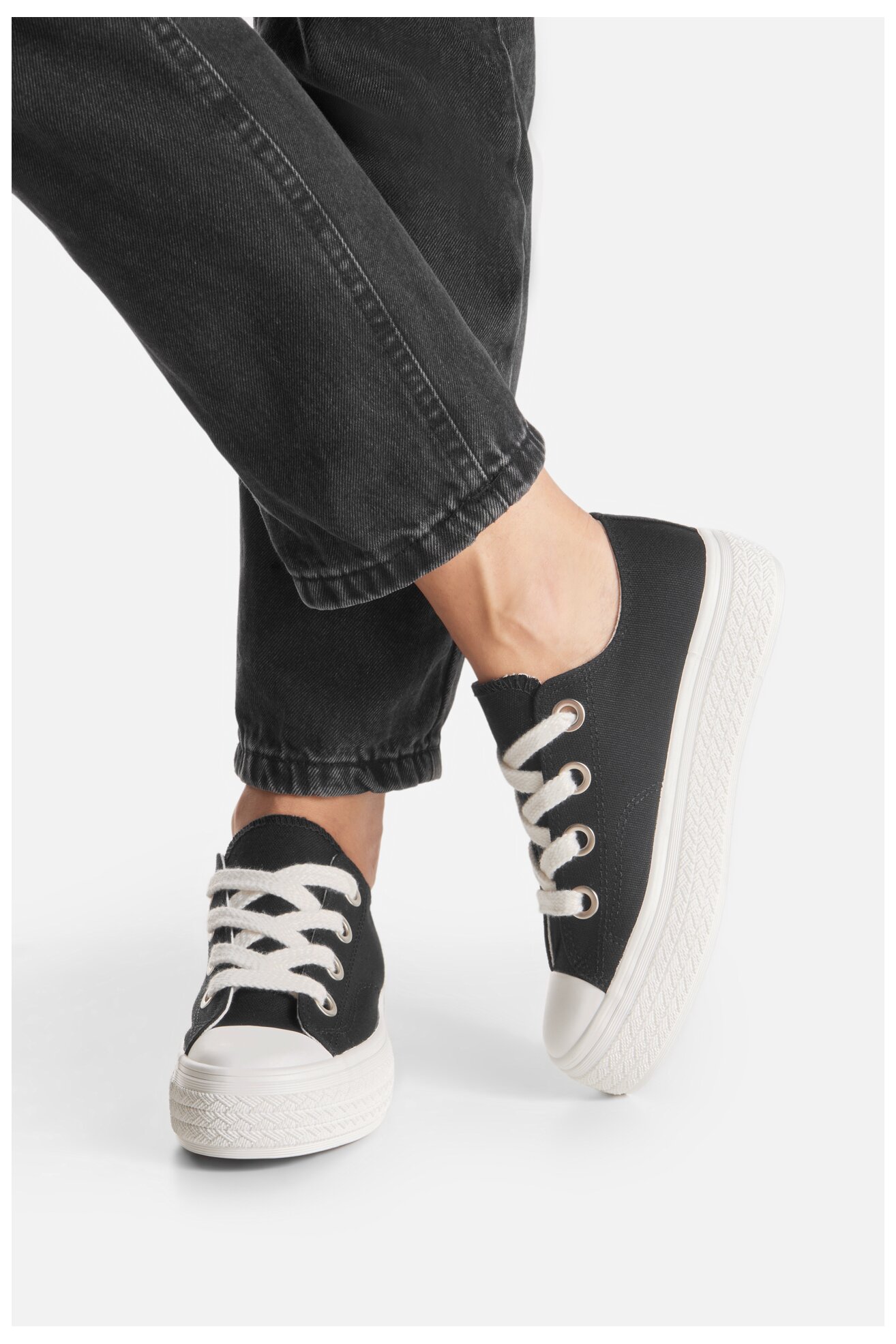 Pantofi pânză Jenny Fairy WFA2916-1 NEGRU