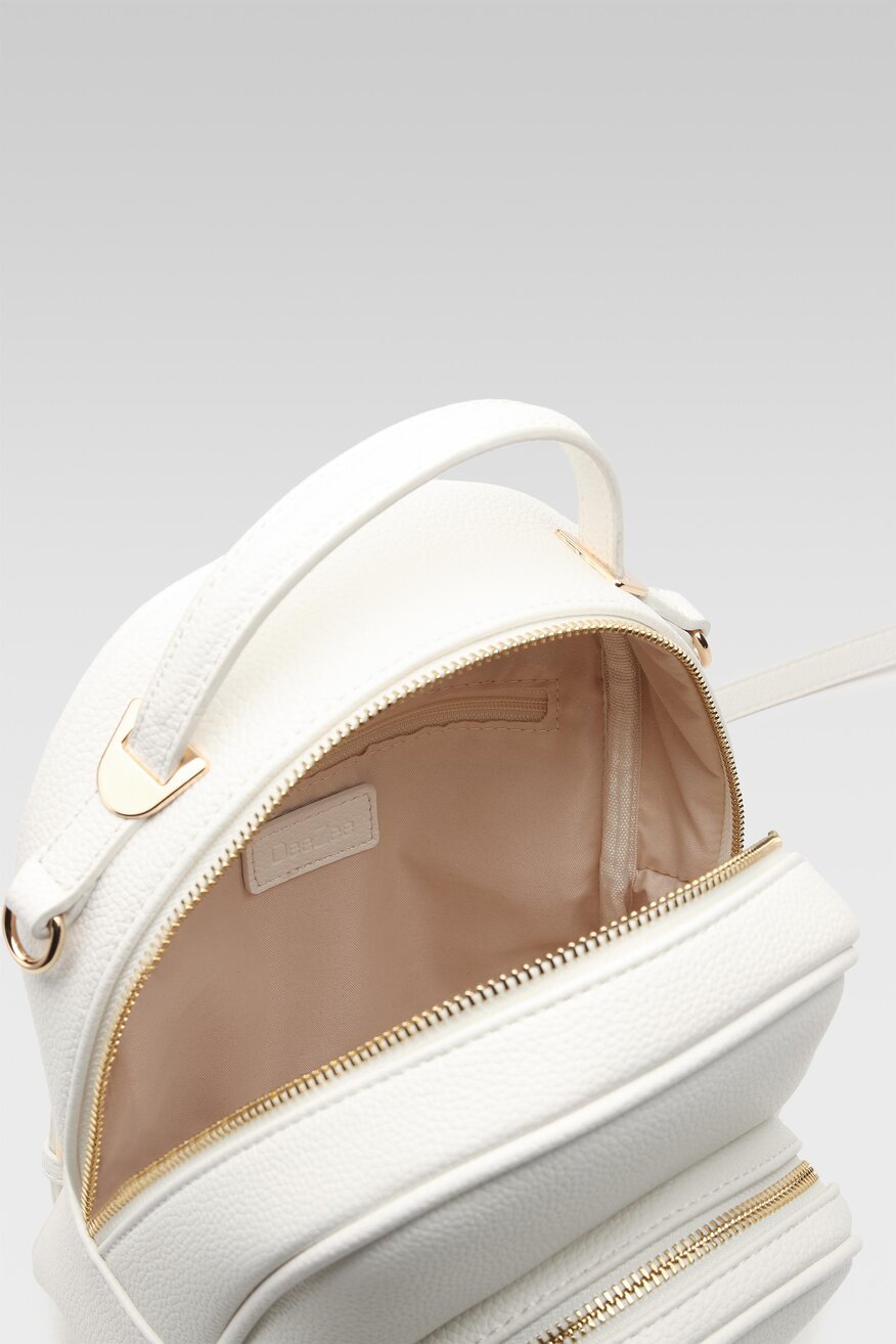 DeeZee - Plecak pastelowy biały - 5904862799483