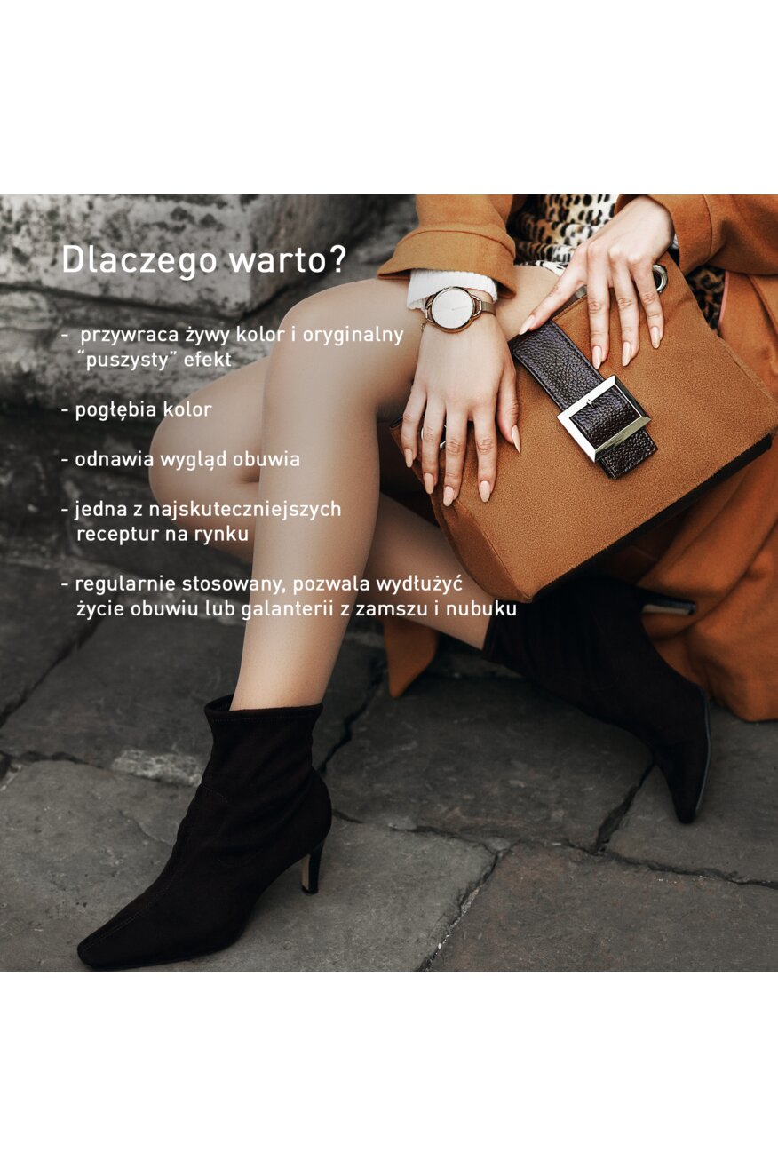 Coccine - Renowator do weluru czarny - 5907546517748