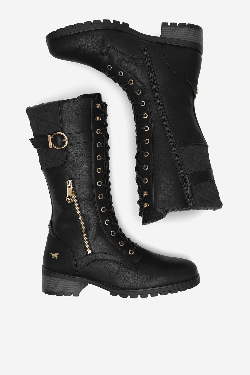 
                Csizma Mustang FEKETE - 5905588863922