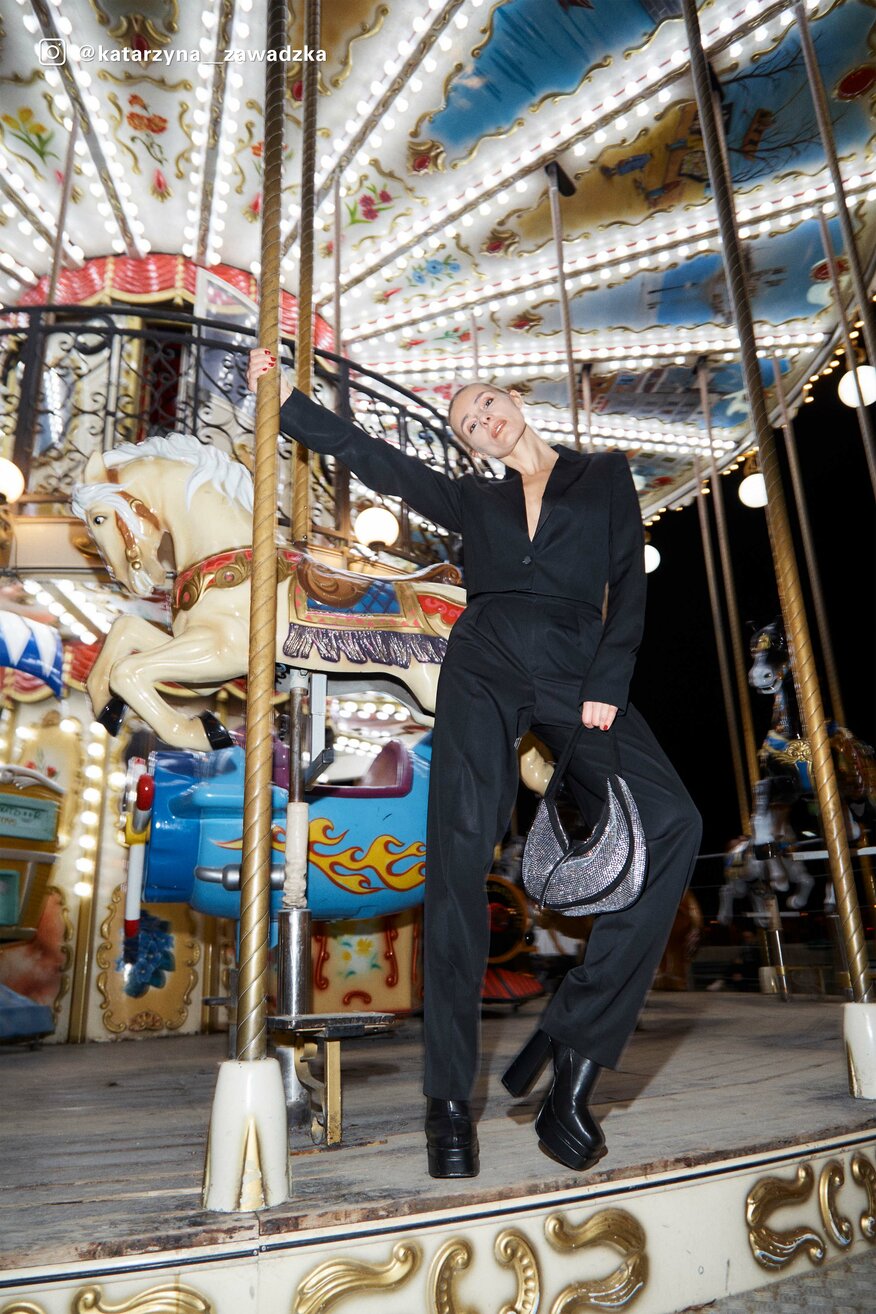 
                Geantă de mână Jenny Fairy NEGRU - 5904862278155