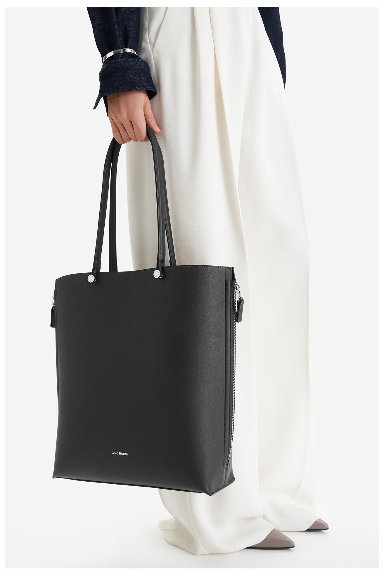 Сумка З Ремінцем Gino Rossi EO-LX10245 ТЕМНО-СИНІЙ