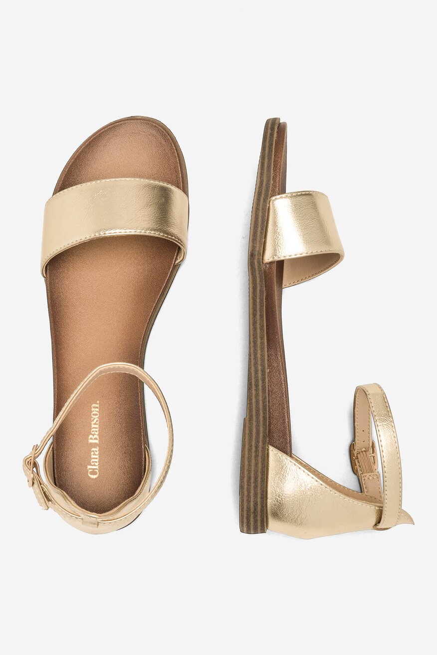 
                Сандали Clara Barson ЗЛАТИСТ - 5905588597070