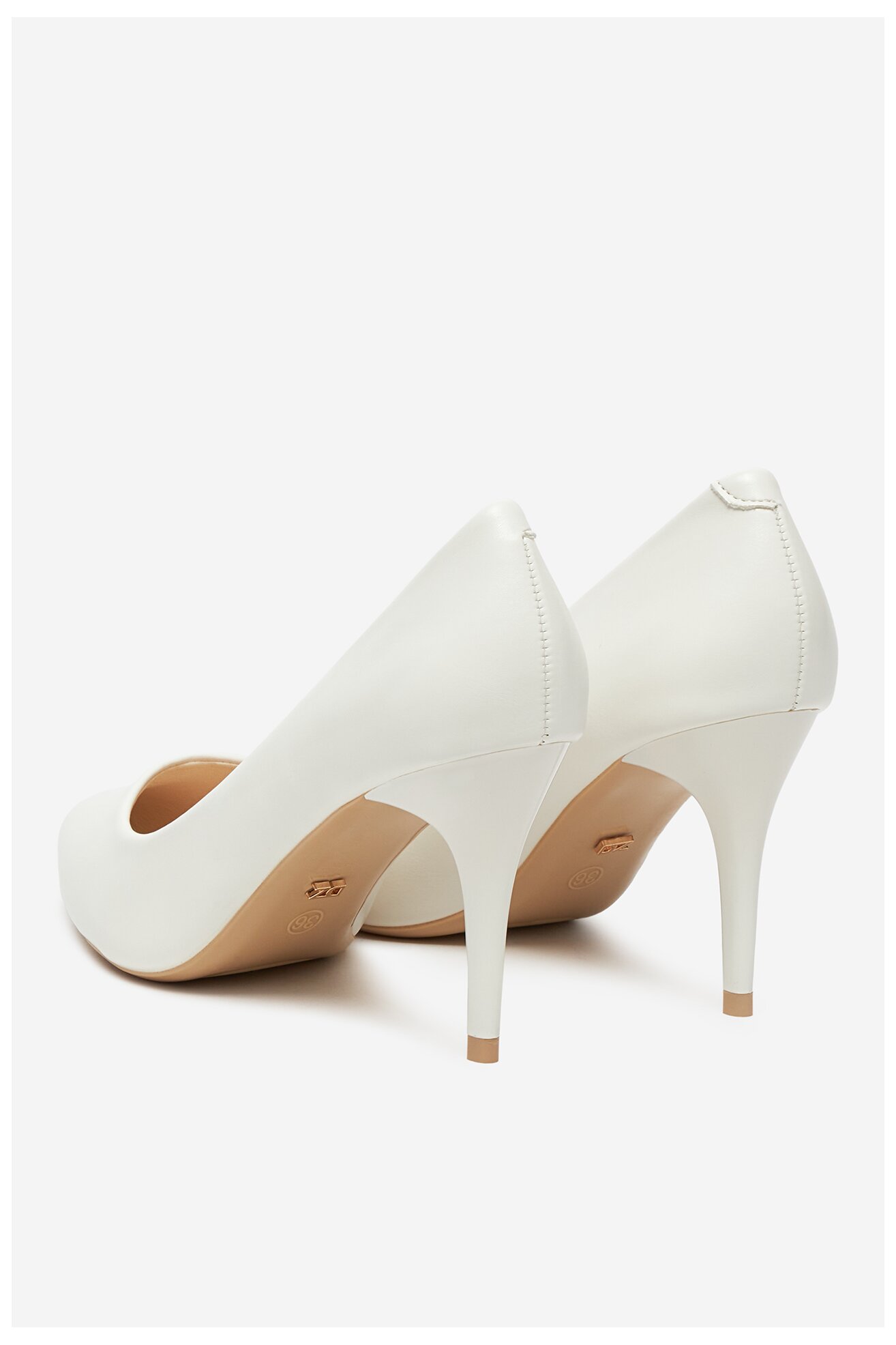 Czółenka DeeZee DZ002 Biały