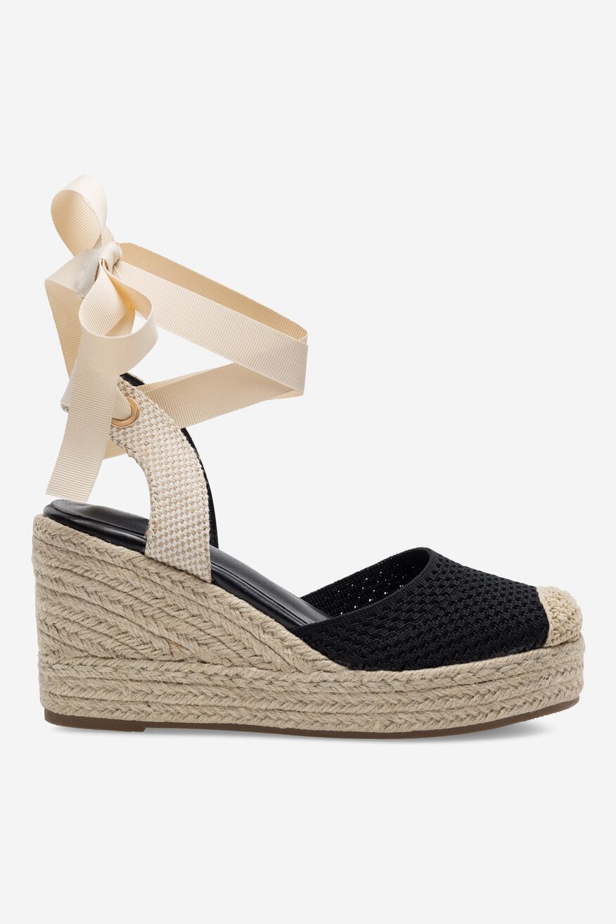 DeeZee - Espadryle na koturnie - 5905588543374