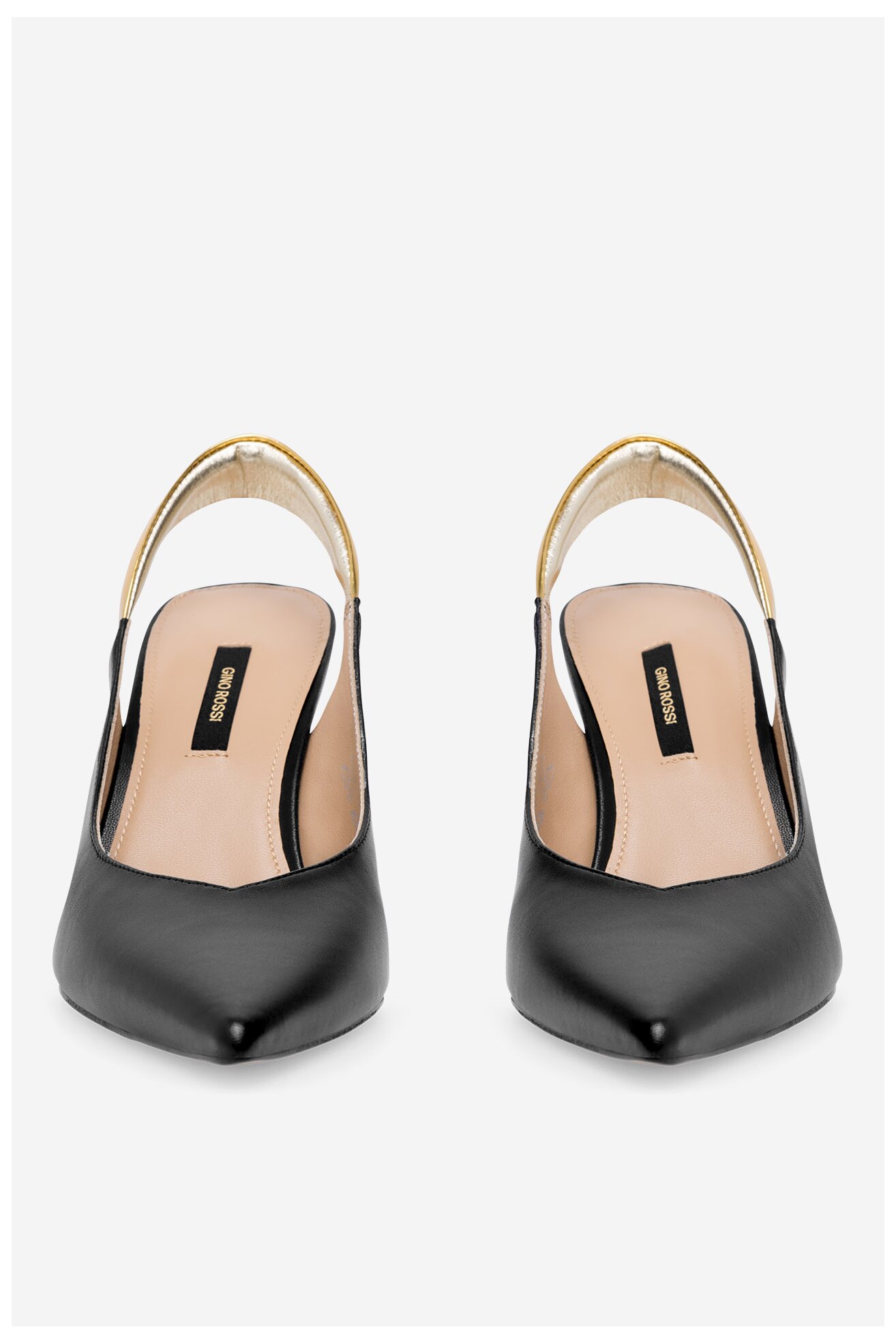 Czółenka Gino Rossi AGORA-V1366-13 Czarny