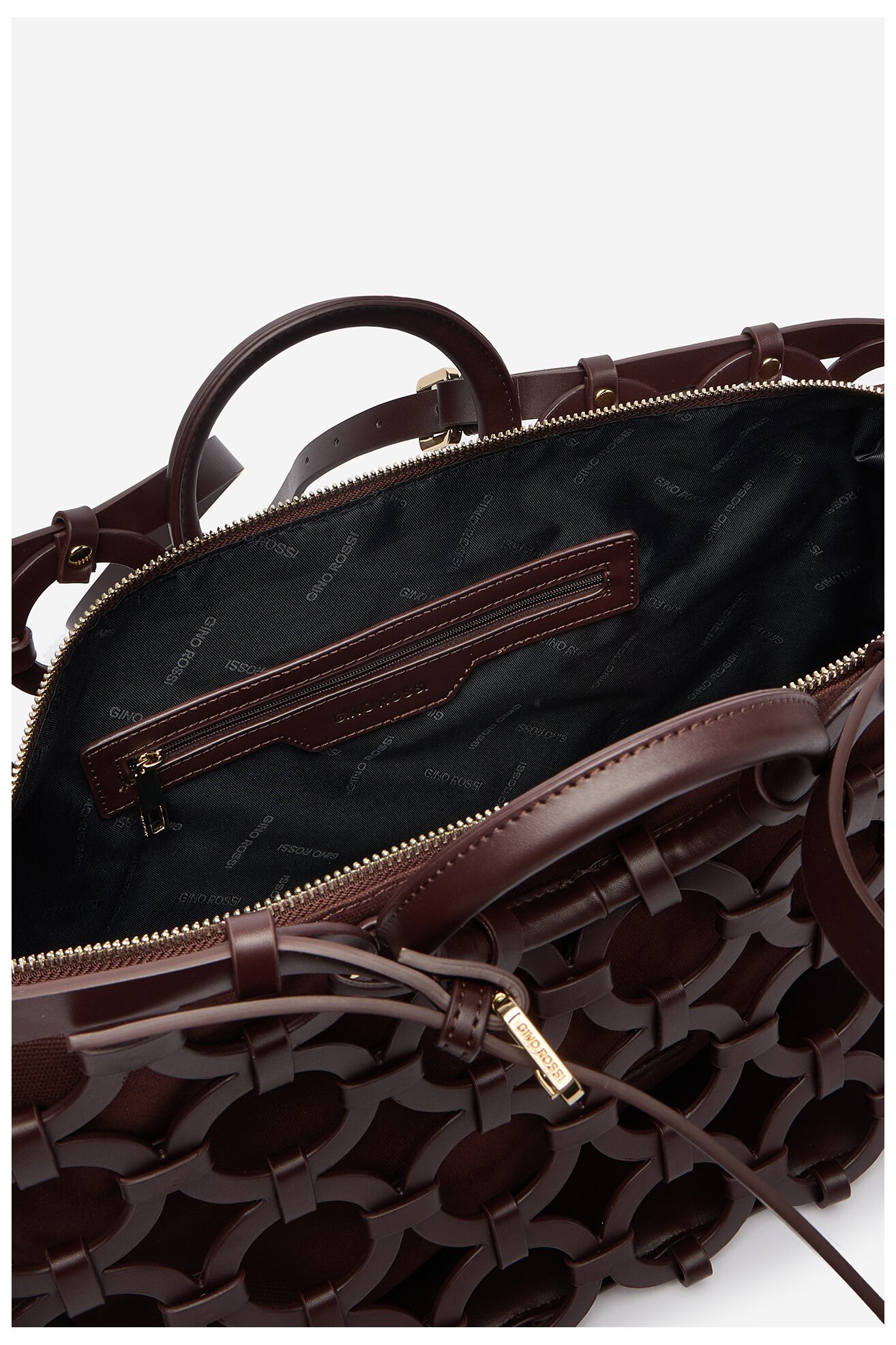 Сумка З Ремінцем Gino Rossi EO-LDA3407B КОРИЧНЕВИЙ