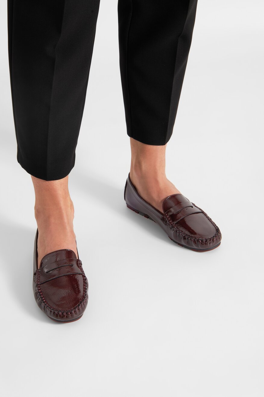 Mokasíny Jenny Fairy BORDÓ - 5905588793946