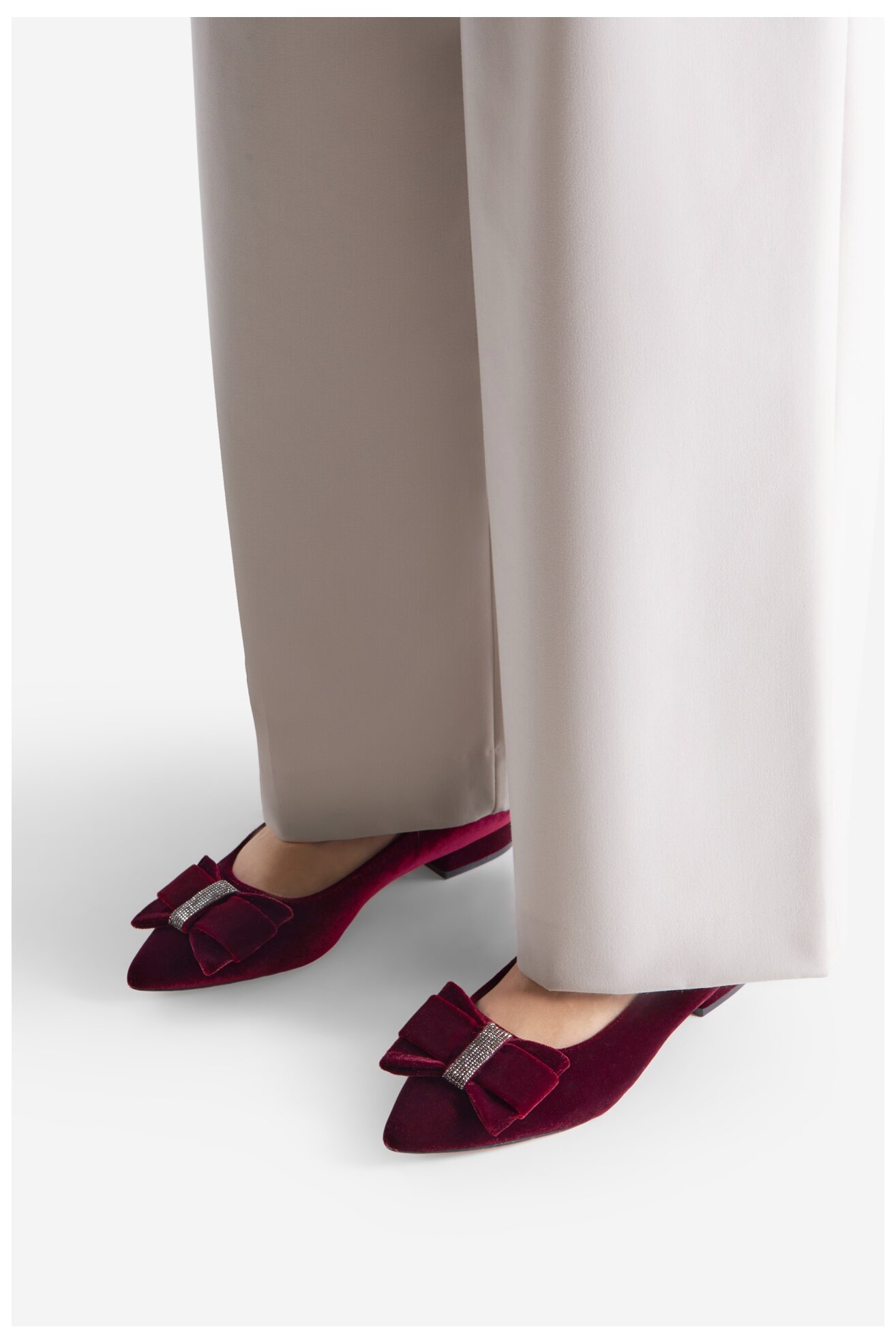 Baleríny Jenny Fairy WYL4044-1 BORDÓ