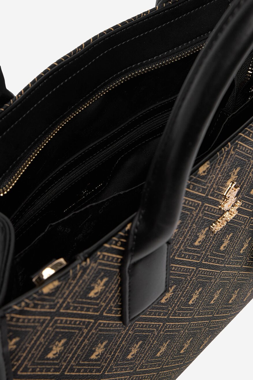 Дамска чанта Beverly Hills Polo Club ЧЕРЕН - 5906751618967