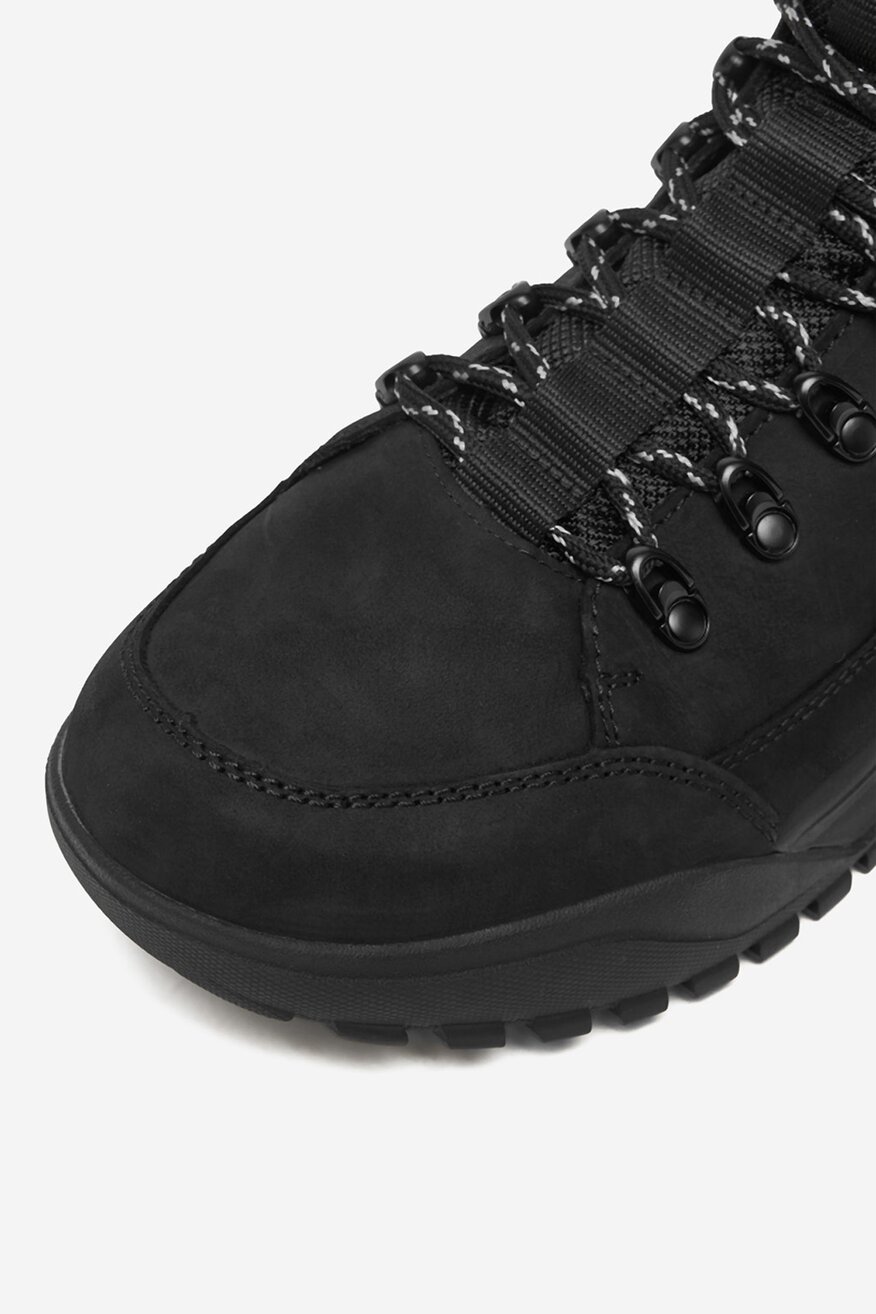 Rieker - Trzewiki skórzane ocieplane - 2230085547857