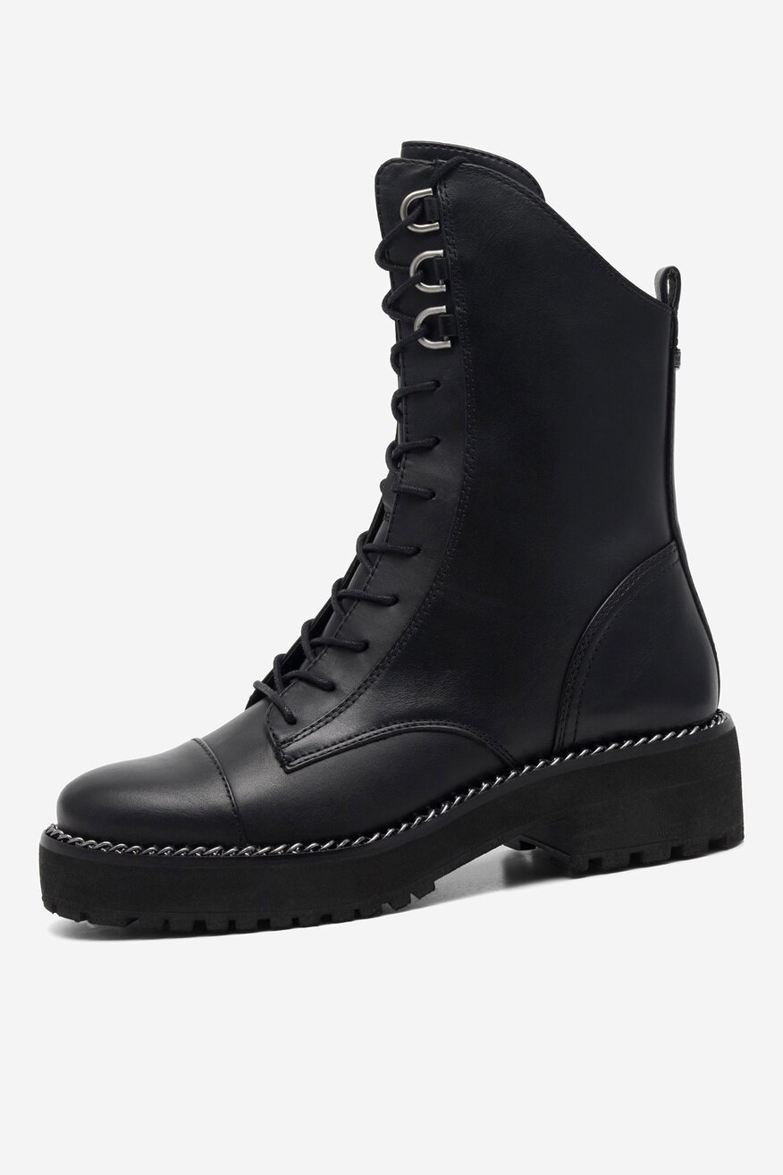 
                SAM EDELMAN - Skórzane botki - 2230042263455