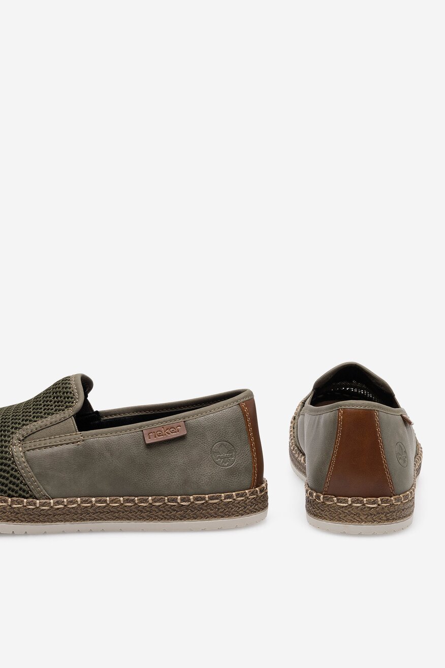 
                Eспадрили Rieker ЗЕЛЕН - 2230056266992