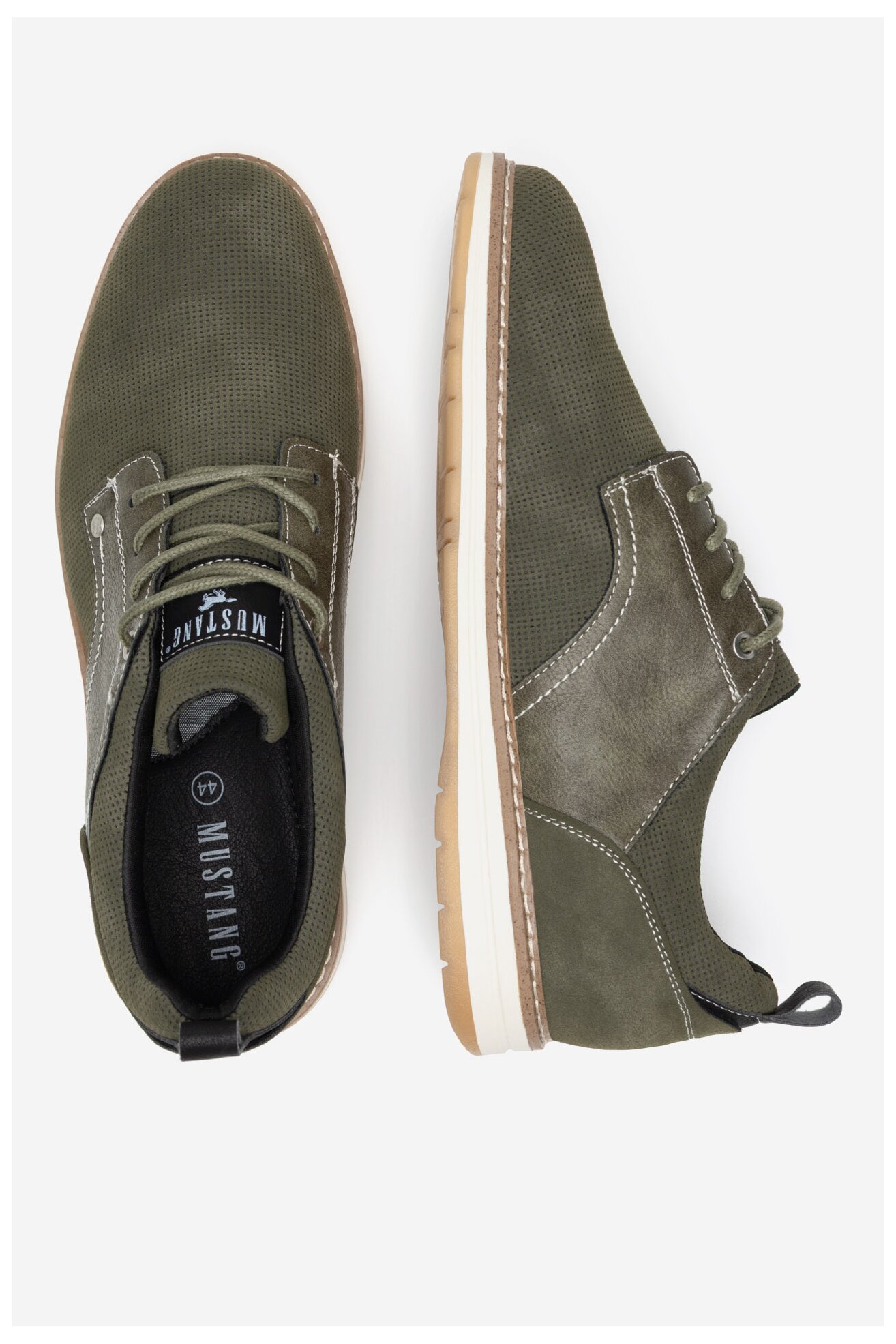 Половинки обувки Mustang 4197-303 КАКИ