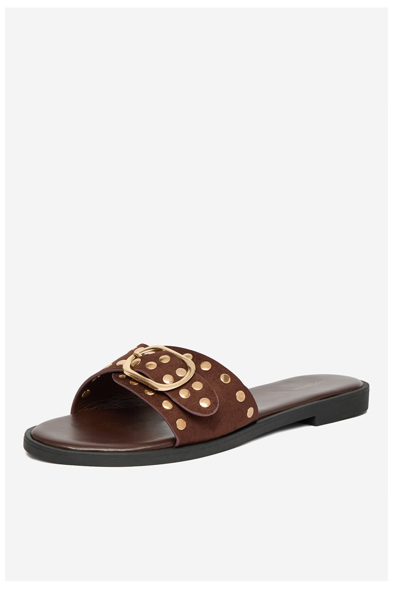 Klapki DeeZee CEO-LB-F9963-YLD Brązowy