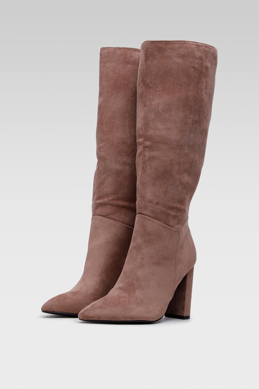 
                Jenny Fairy - Kozaki beżowe - 5903698990378