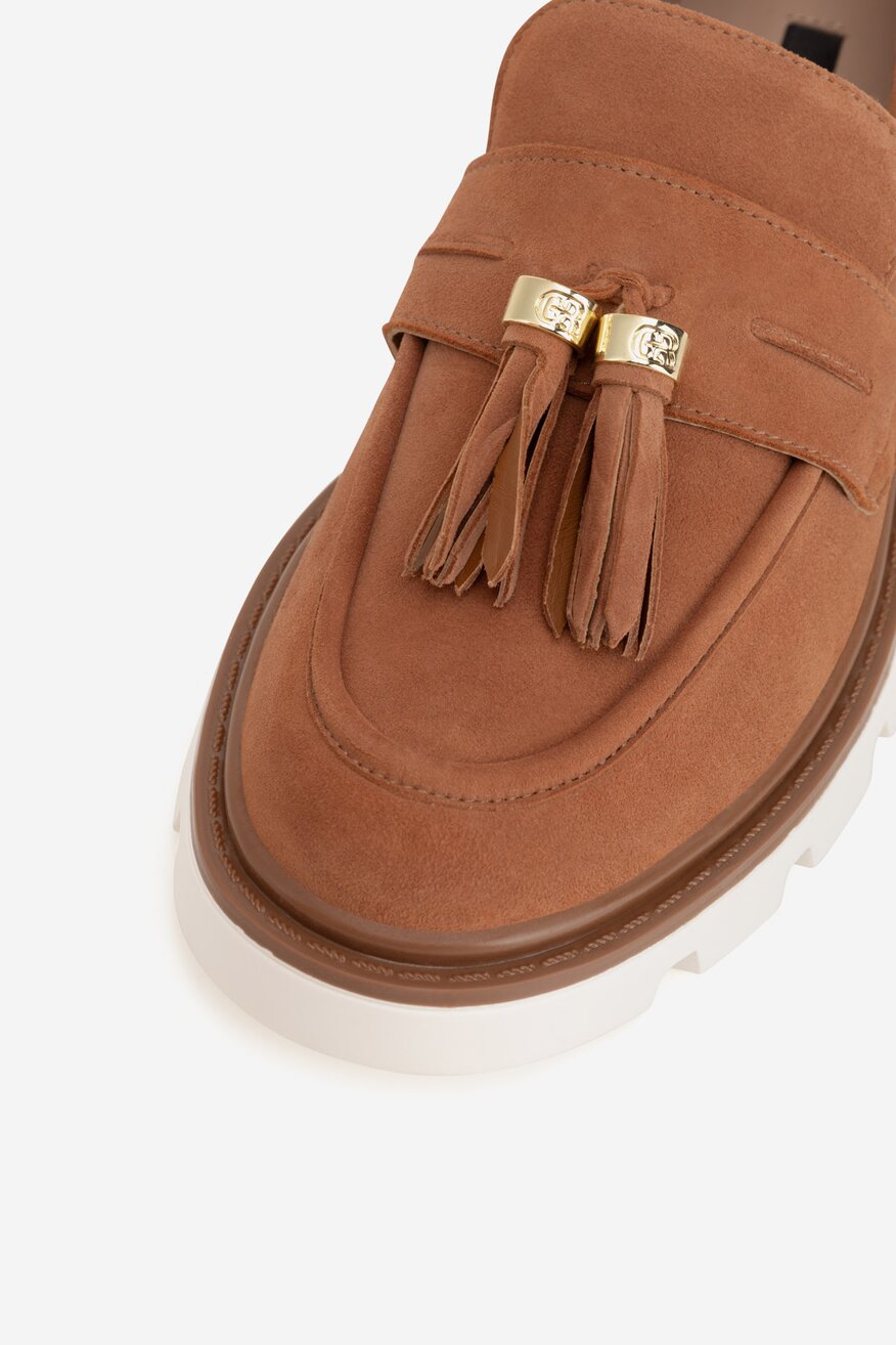 Gino Rossi - Loafersy zamszowe - 5903698599755