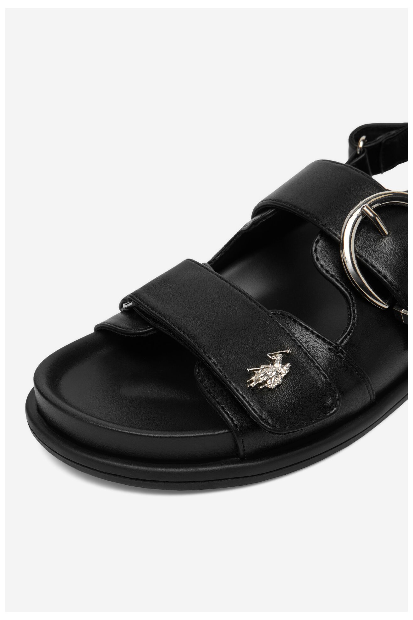 Sandały U.S. POLO ASSN. EO-EDITH001W/6Y1 Czarny