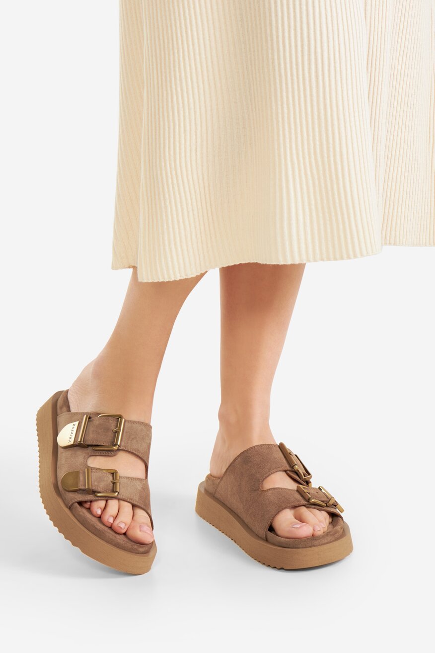 
                Șlapi Badura BEJ ÎNCHIS - 5906751019337