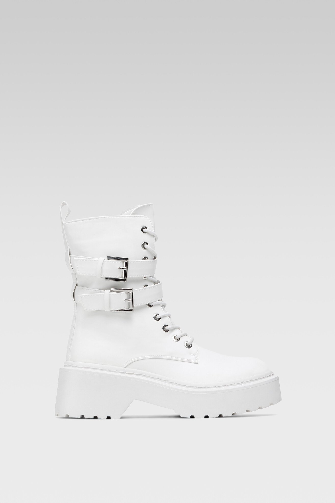 Trzewiki DeeZee WS5656-01 Biały