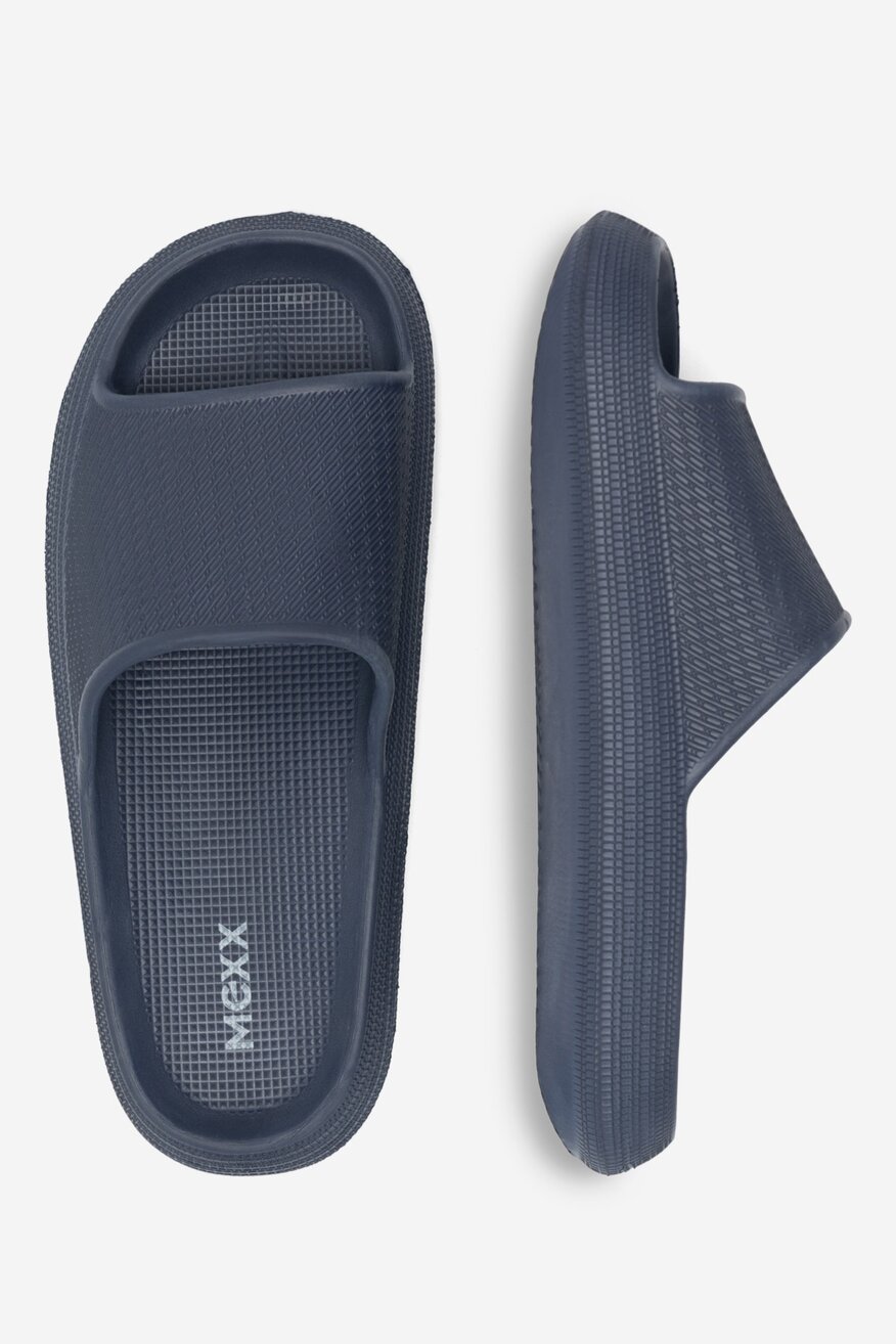 Plážové pantofle Mexx TMAVĚ MODRÁ - 5905588481164