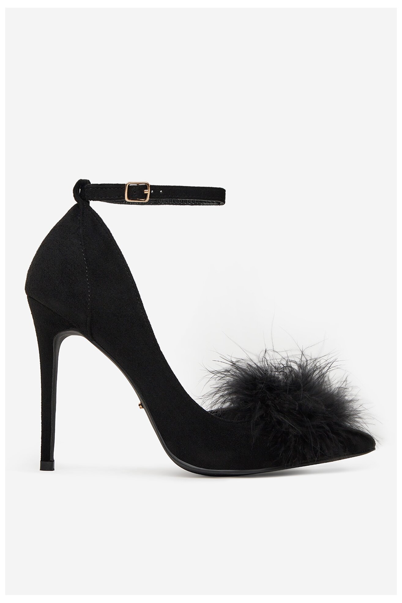 Pantofi cu toc DeeZee HT92831-126 NEGRU