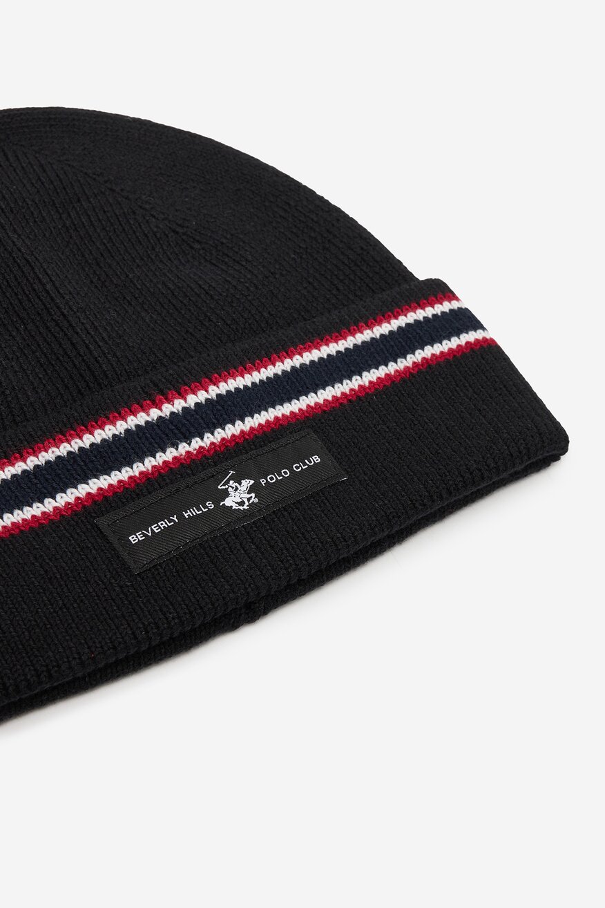 
                        Muška kapa Beverly Hills Polo Club CEO-BHPC-M3-002-AW25 CRNA - 5906751366899