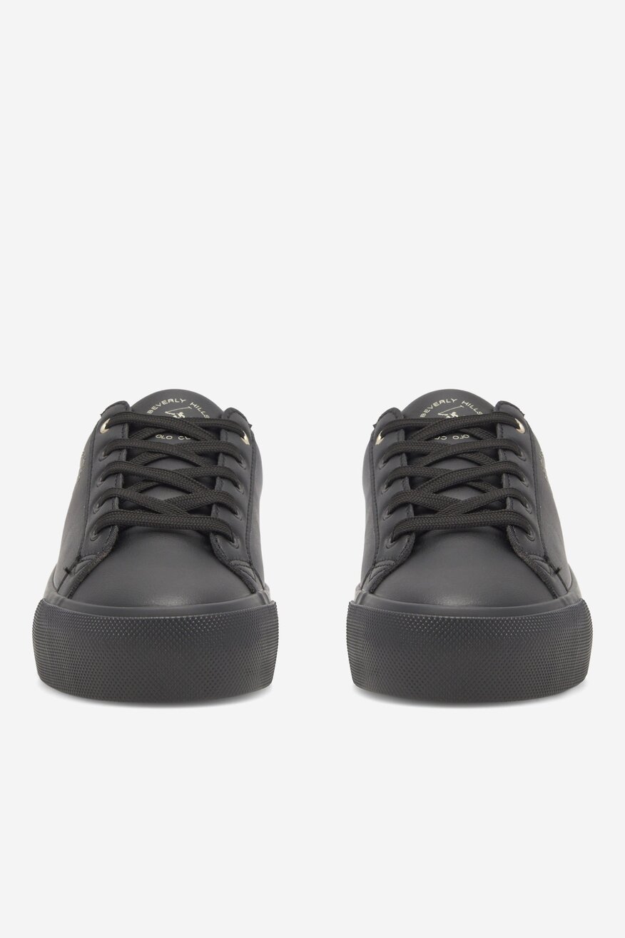 Vászoncipő Beverly Hills Polo Club FEKETE - 5905588425564