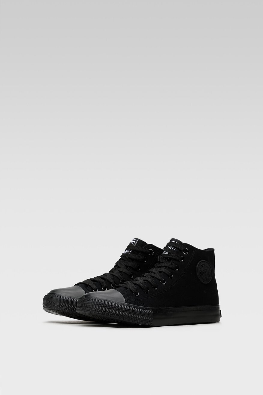 
                Big Star - Trampki czarne sznurowane - 5904248205935