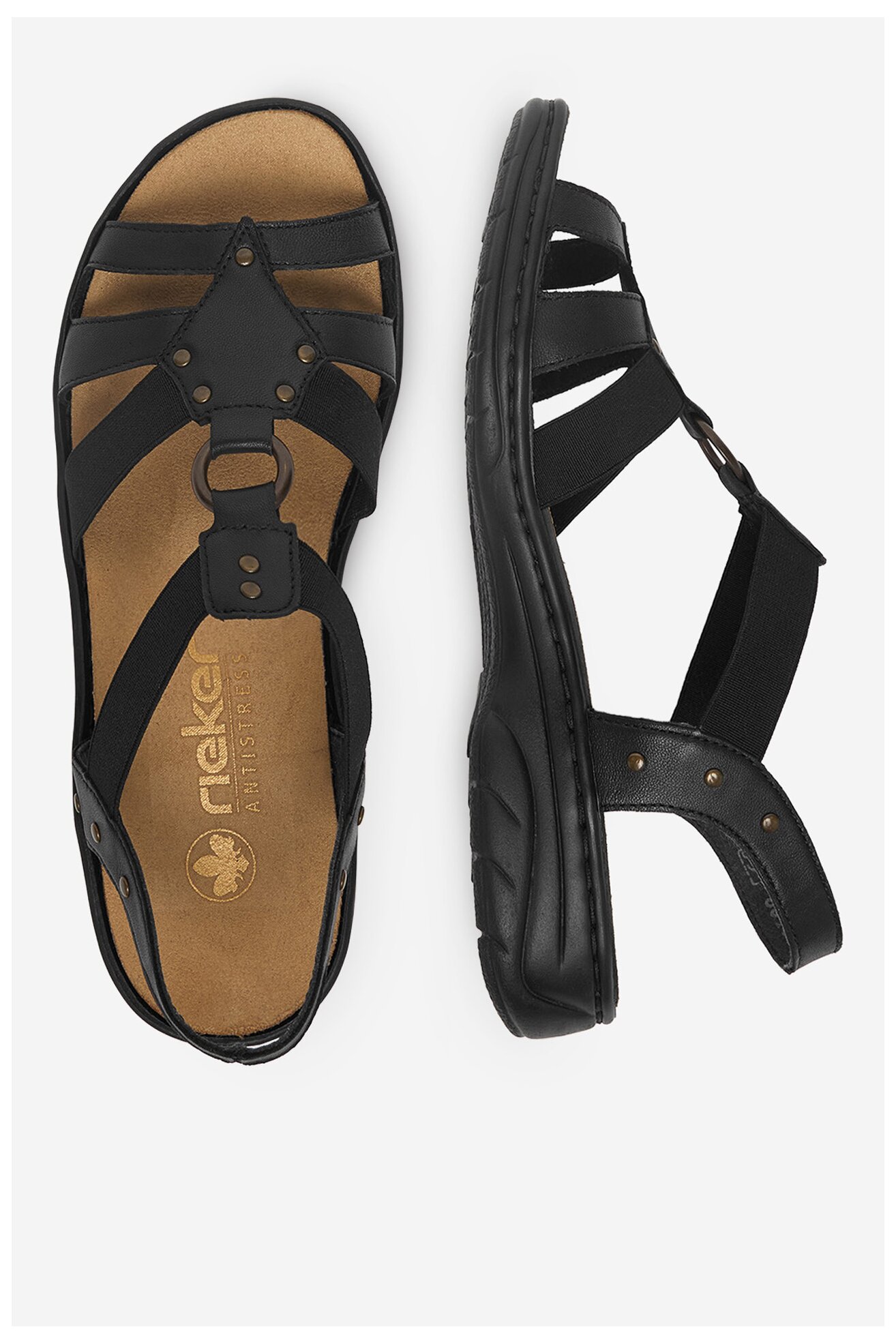 Сандали Rieker CEO-64574-00 ЧЕРЕН