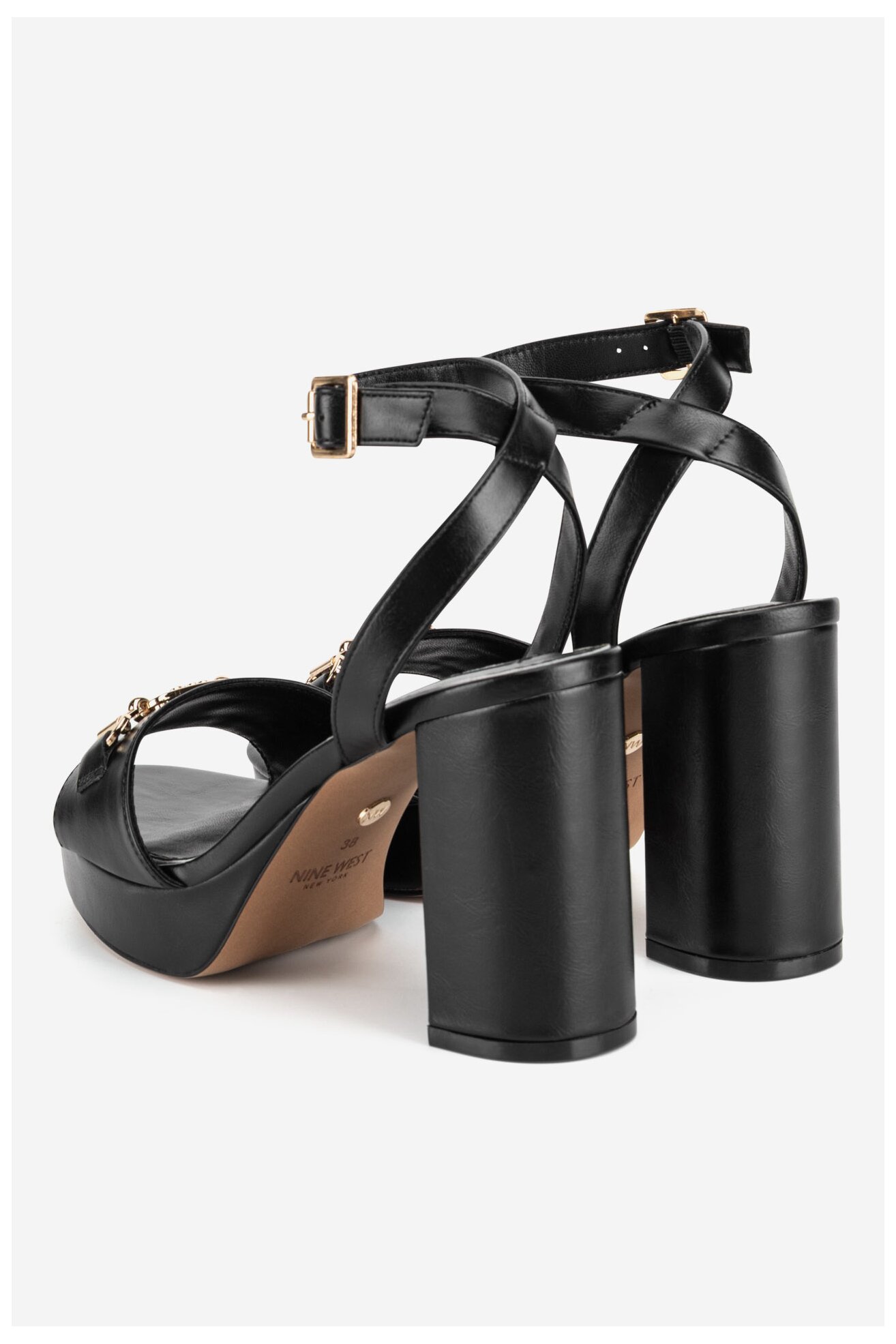 Sandale NINE WEST R25SS04320 CRNA