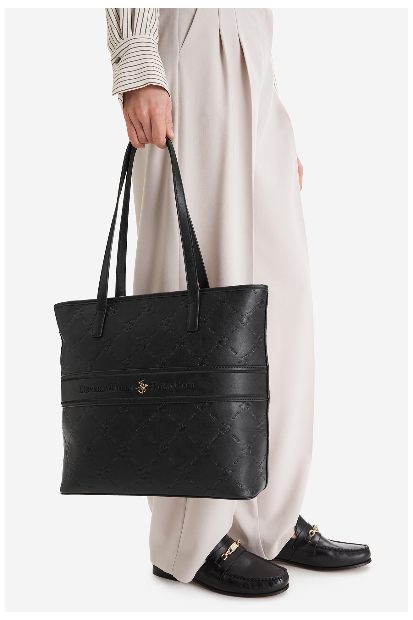 Сумка З Ремінцем Beverly Hills Polo Club EO-BHPC-L-012-09 ЧОРНИЙ