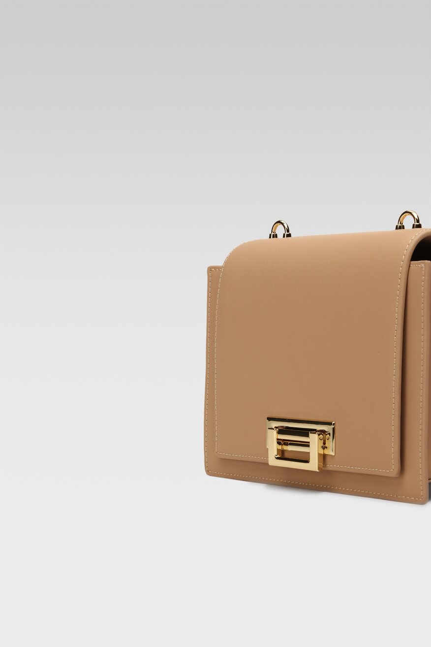 
                Badura - Torebka skórzana pastelowa - 5904862659565