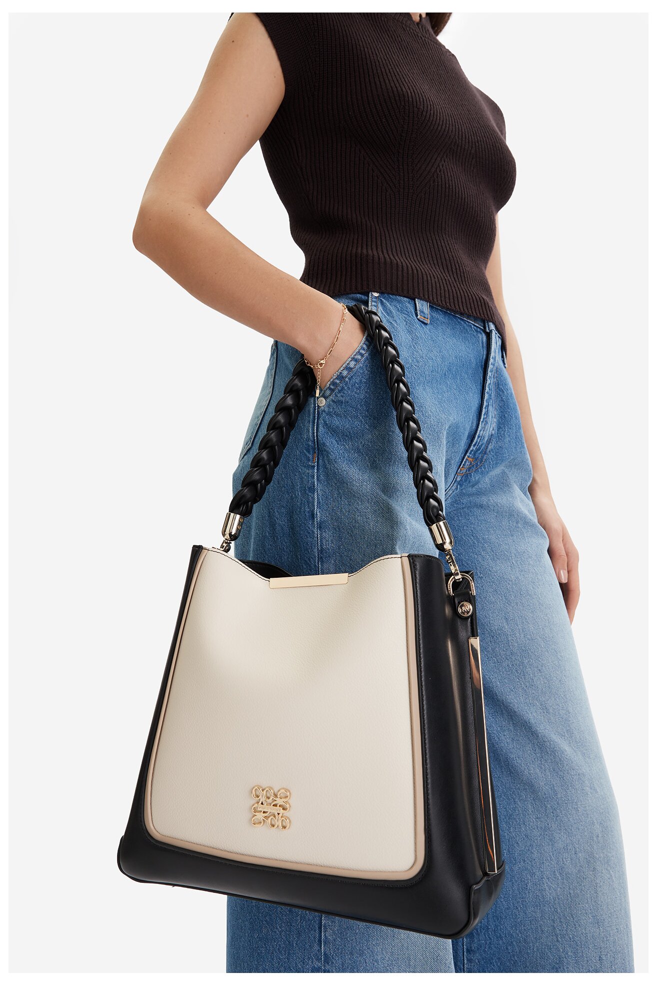 Torebka NINE WEST CEO-Torra-LDA0709 Ivory