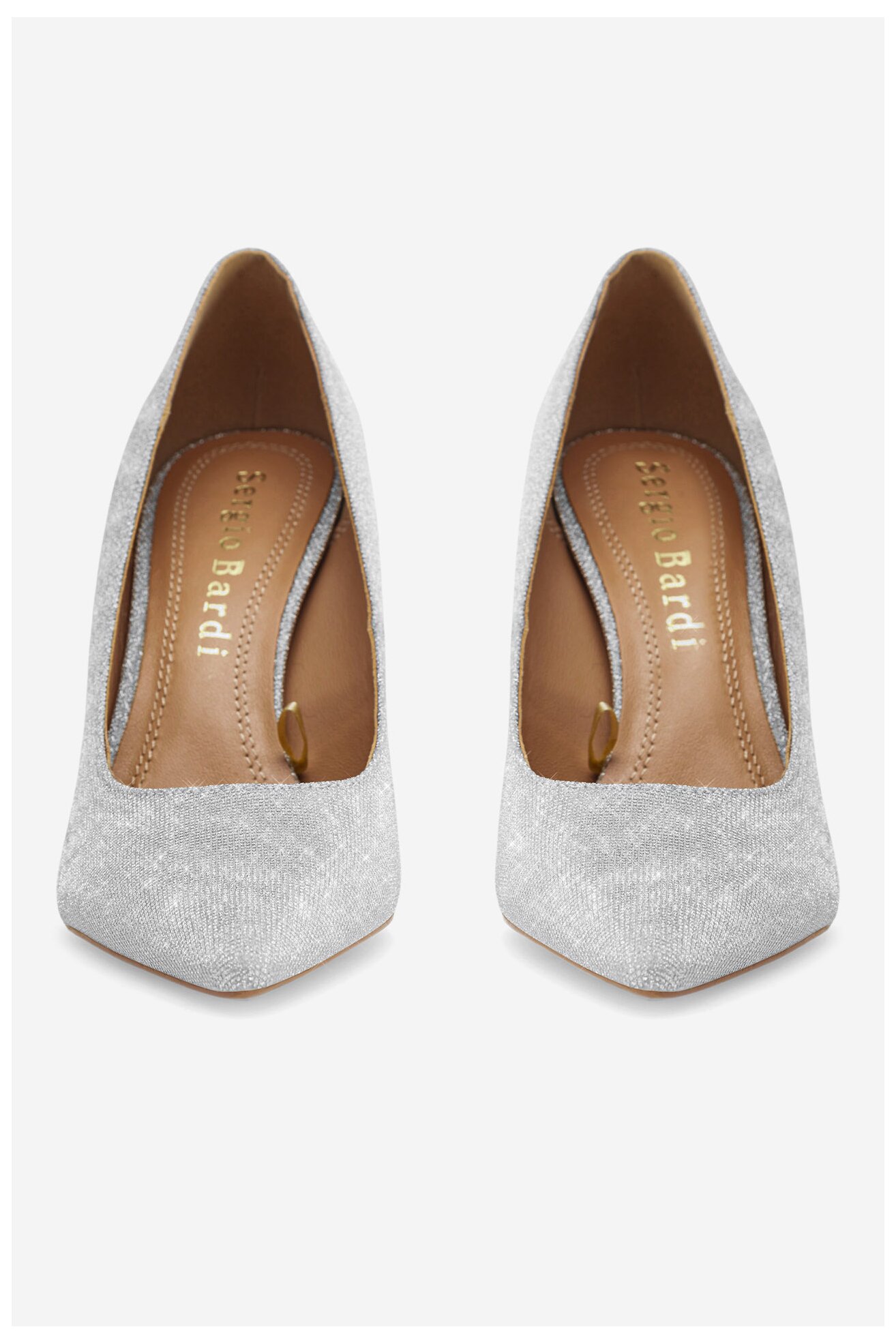 Czółenka Sergio Bardi WFA2530-2Z-SB Srebrny