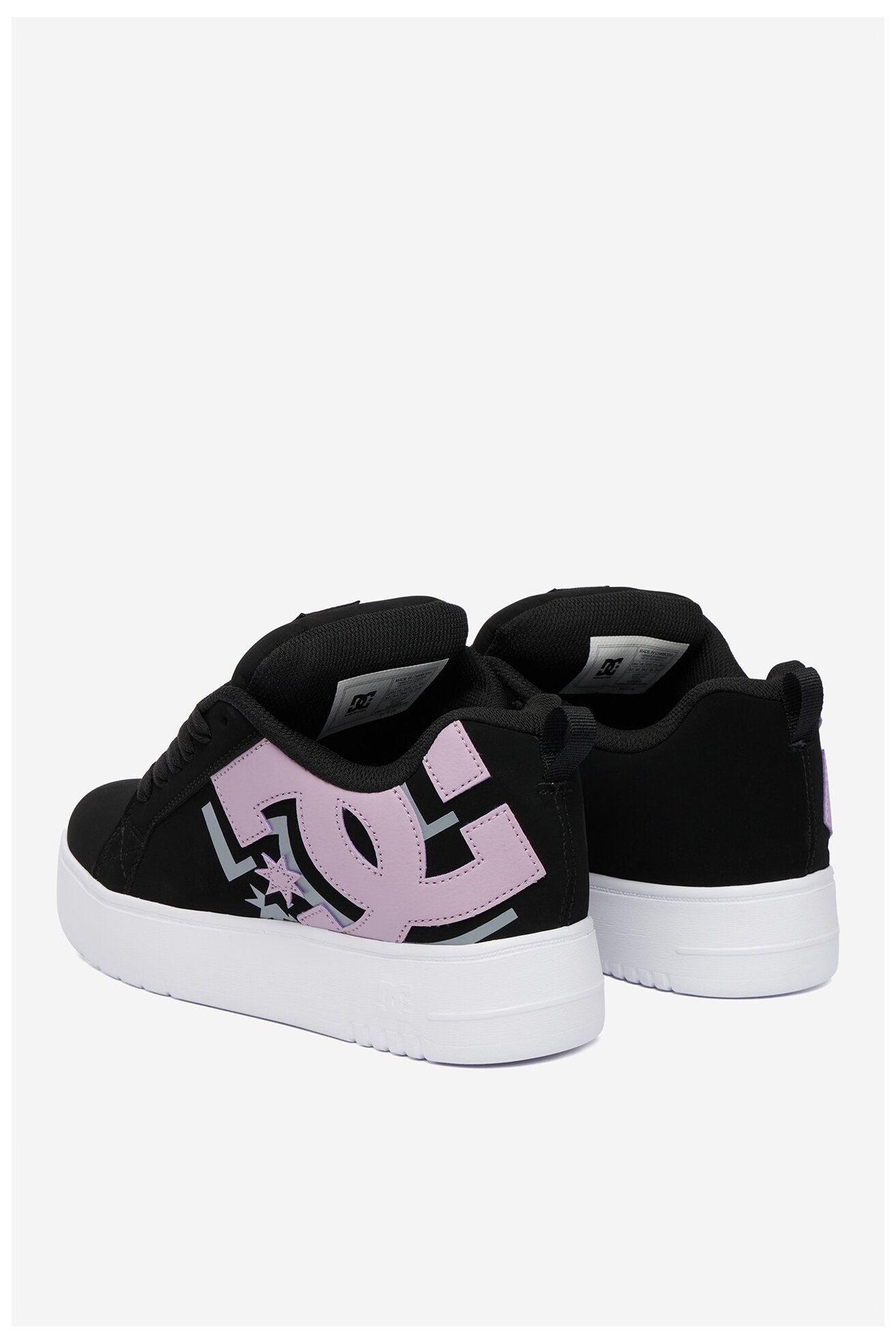 Кросівки спортивні DC Shoes EO-COURT GRAFFIK PLATFORM DC02422003 ЧОРНИЙ