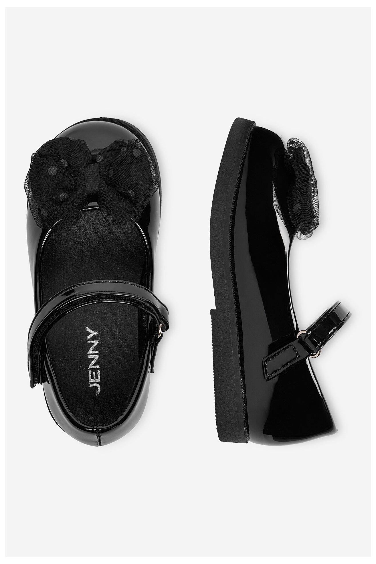 Baleriny Jenny CEO-CM240613-5 Czarny