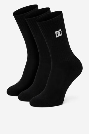 Шкарпетка DC Shoes AS_DC_01W_SS25 (3-PACK) ЧОРНИЙ