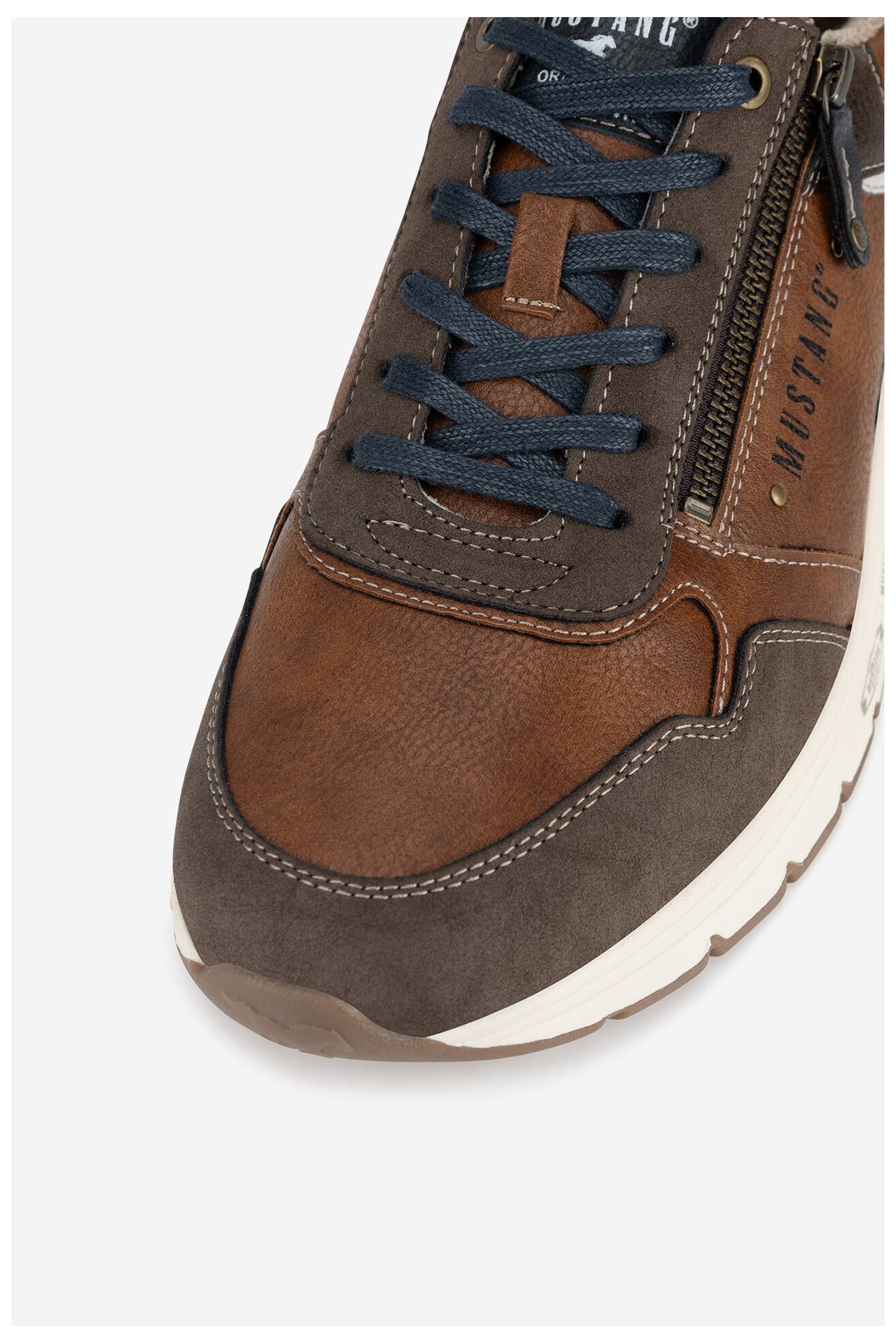 Sneakers Mustang 4200-301 BIG Brązowy