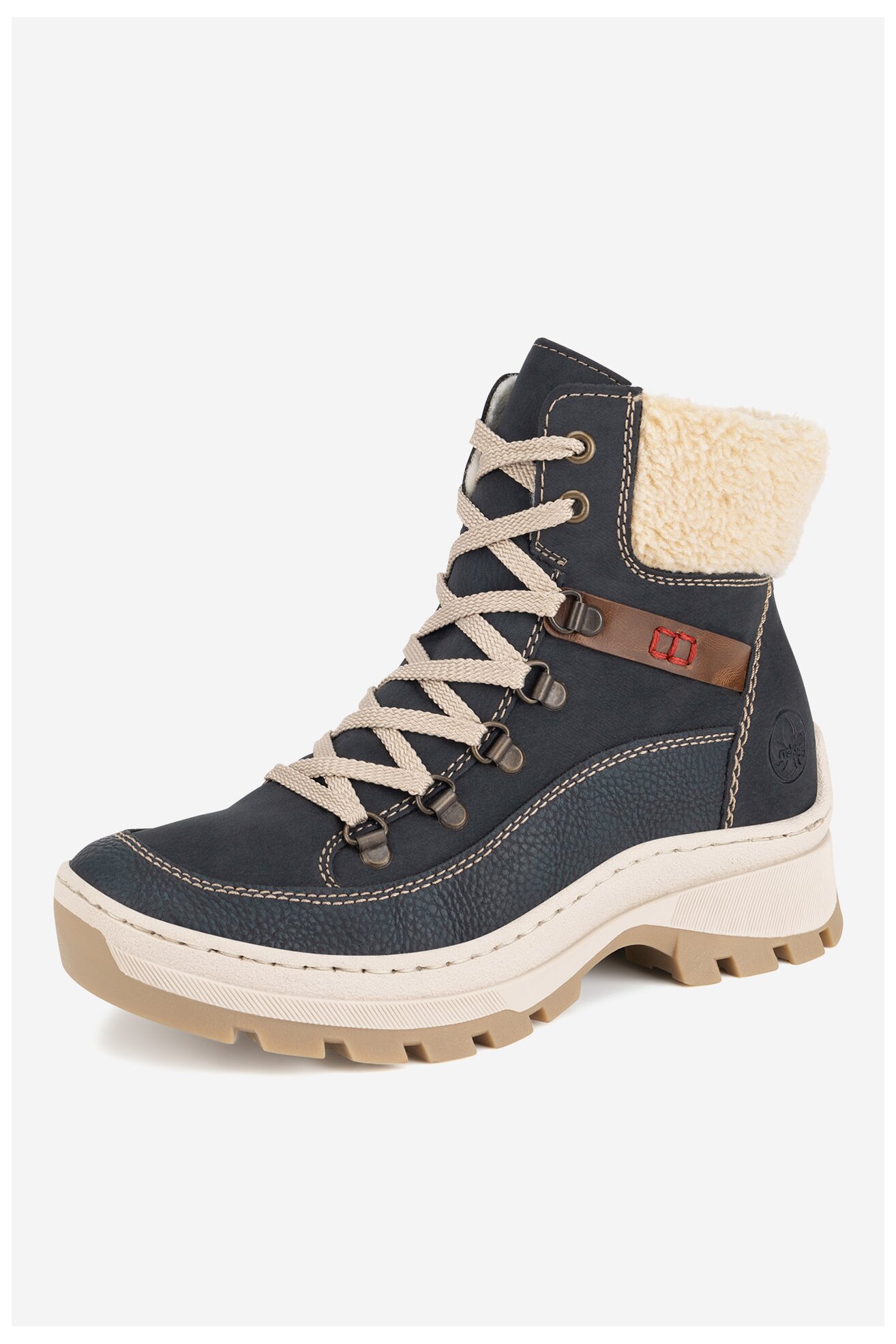 Bocanci Rieker X9338-14 ALBASTRU