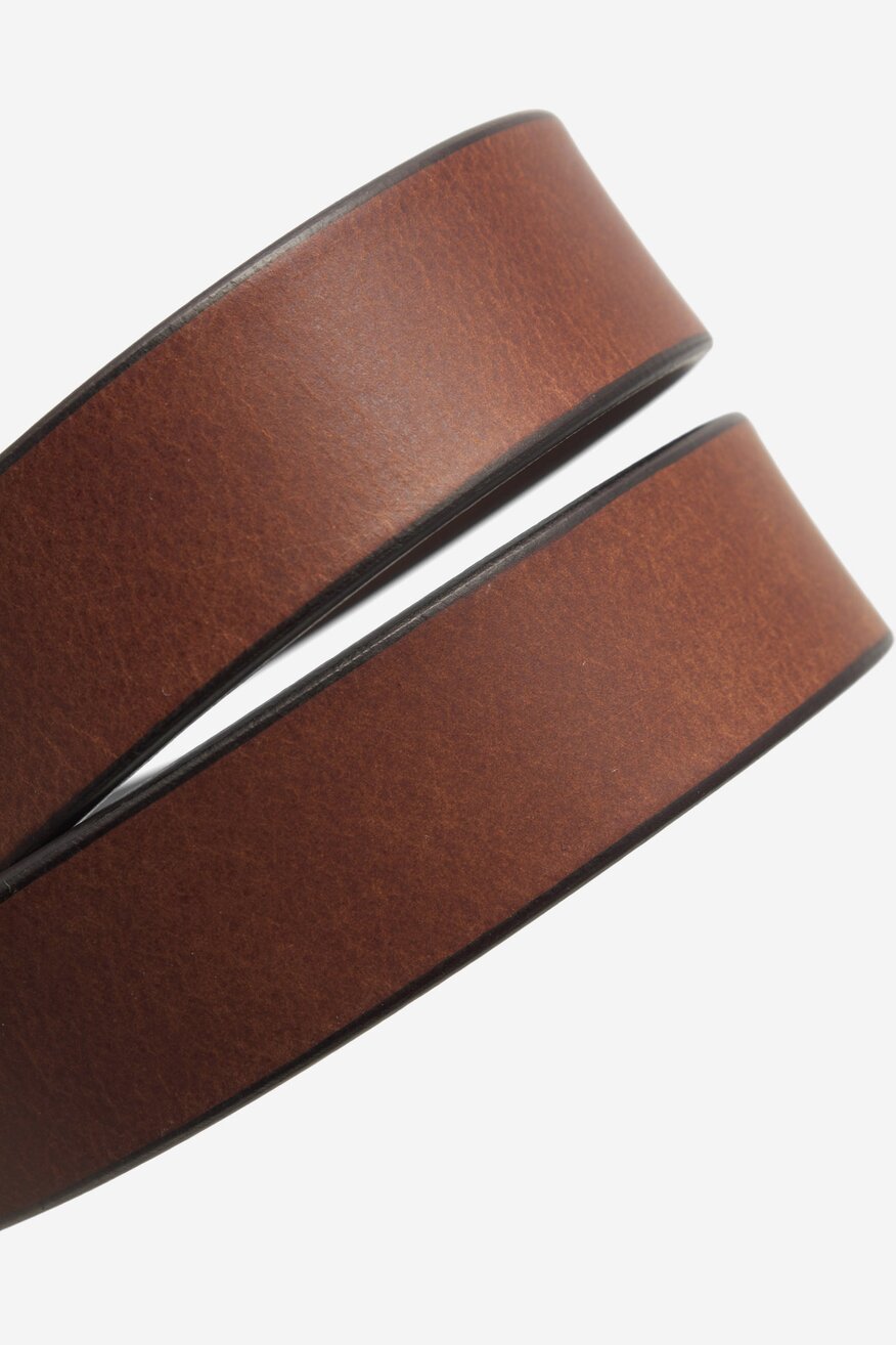 Lasocki - Pasek męski skórzany - 5905588404460