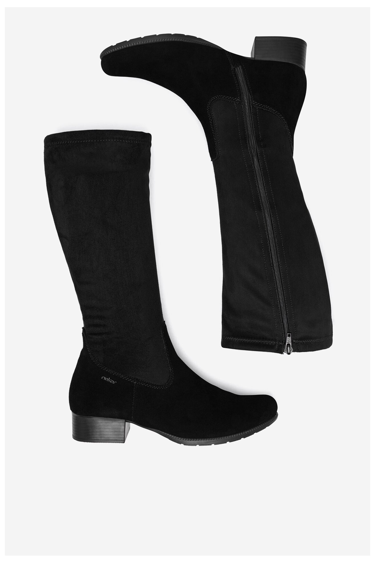 Kozaki Rieker 78654-00 Czarny