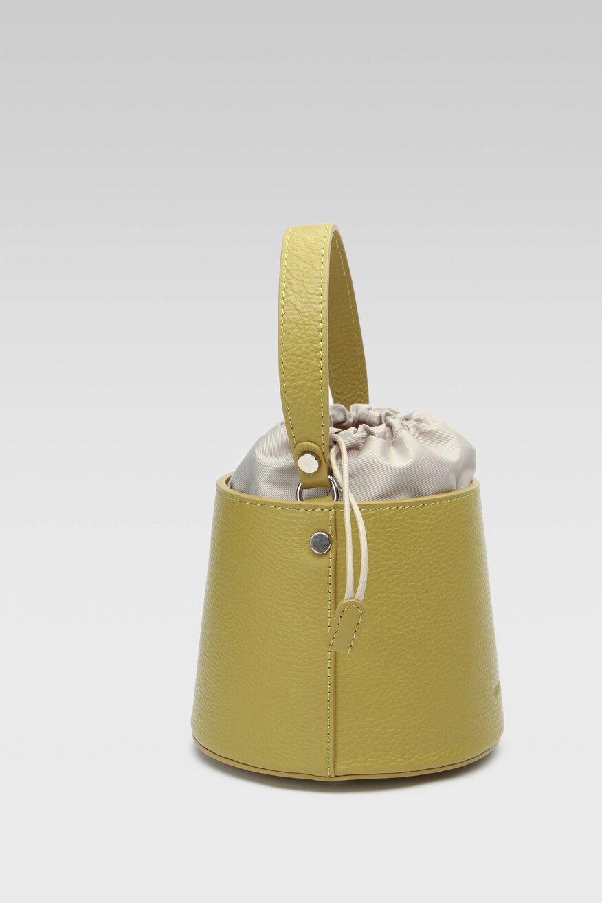 Gino Rossi - Torebka skórzana bucket bag - 5904248540548