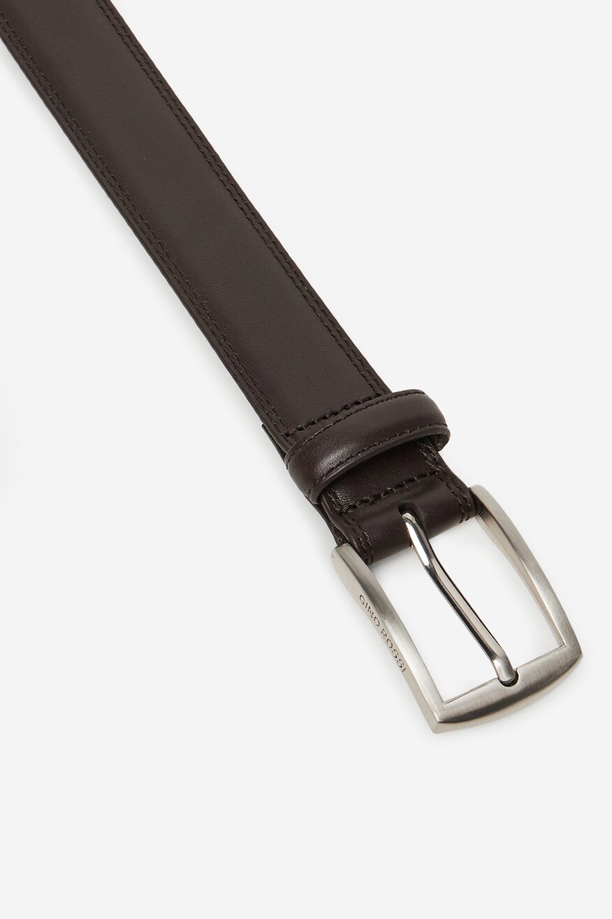 Férfi öv Gino Rossi SÖTÉTBARNA - 5906751254264