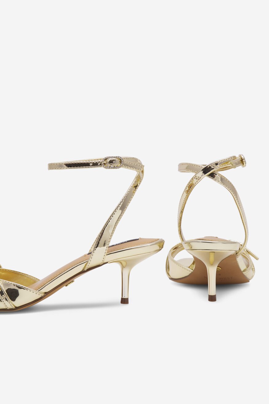 
                NINE WEST - Sandały na szpilce - 5905588473947