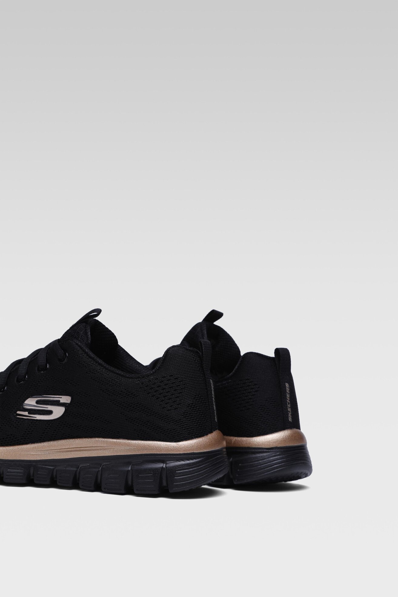 Obuwie sportowe Skechers 12615 BKRG Czarny