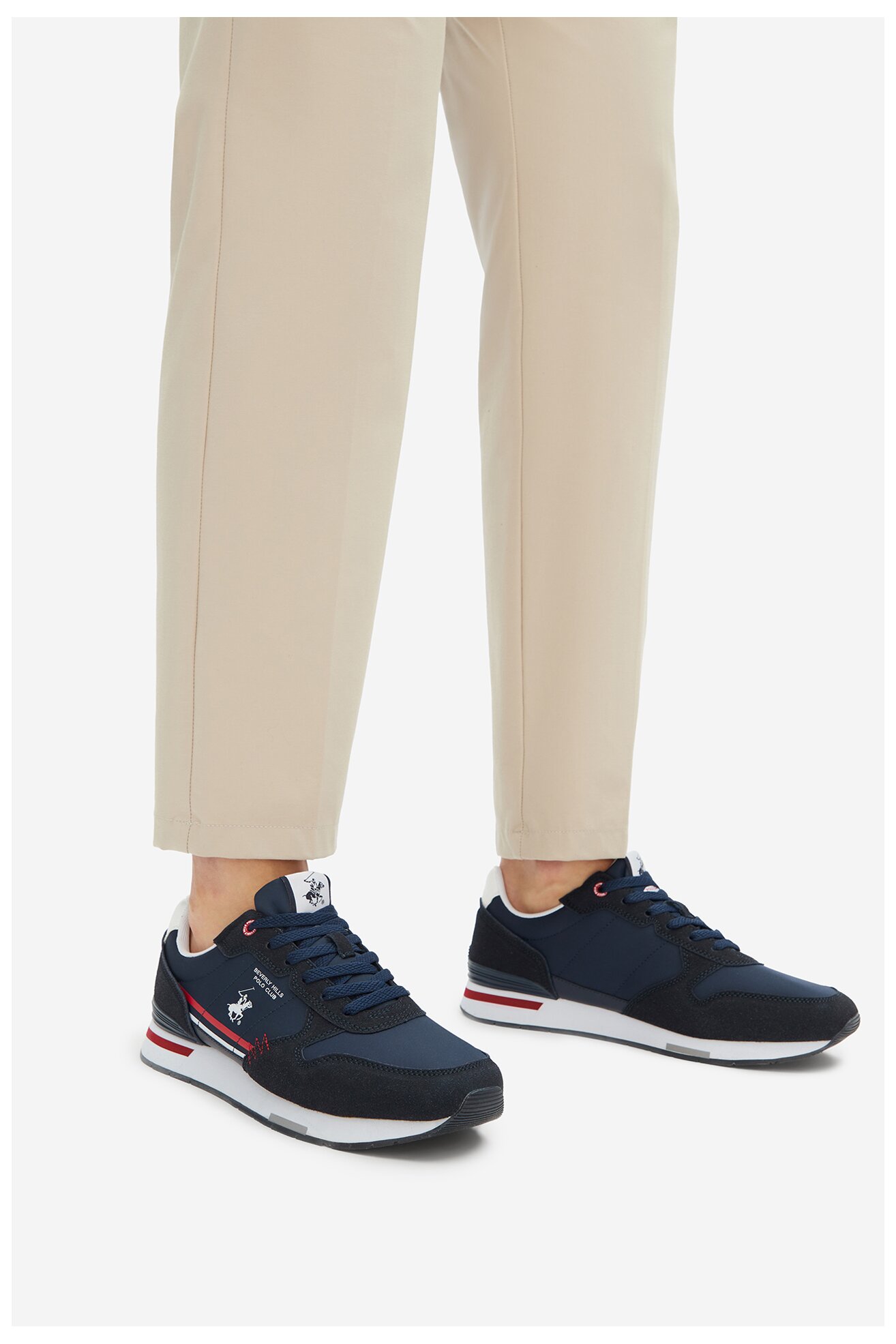 Sneakerși Beverly Hills Polo Club V5-6414 BLEUMARIN